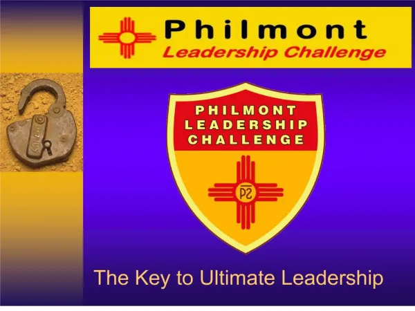 The Key to Ultimate Leadership