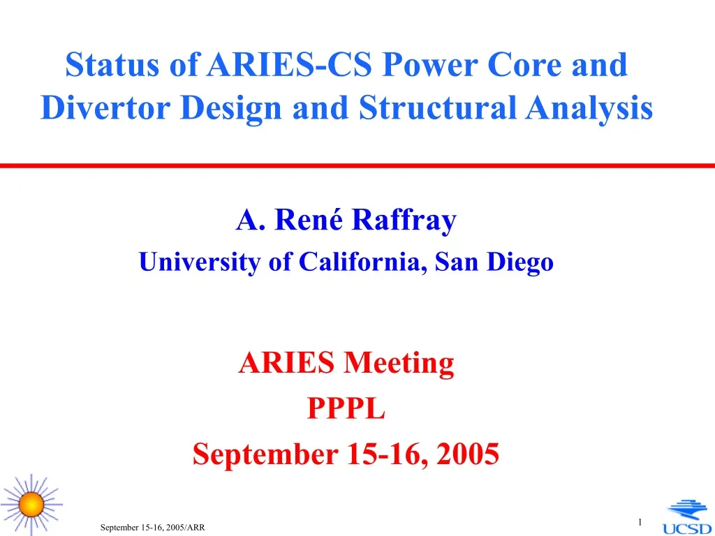 status of aries cs power core and divertor design and structural analysis