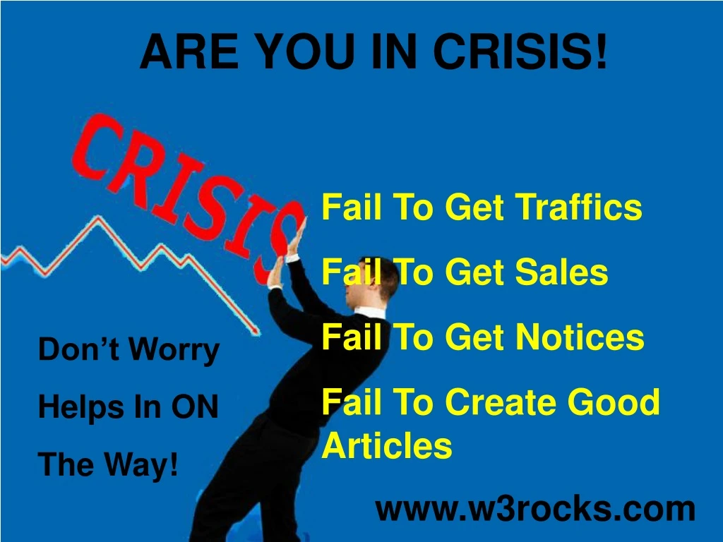 are you in crisis