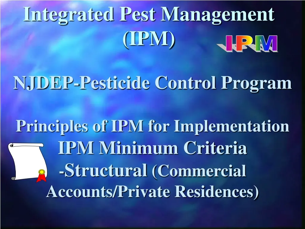 integrated pest management ipm