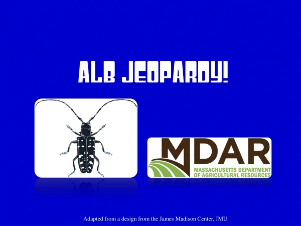 ALB Jeopardy!
