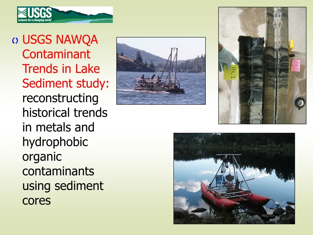 usgs nawqa contaminant trends in lake sediment