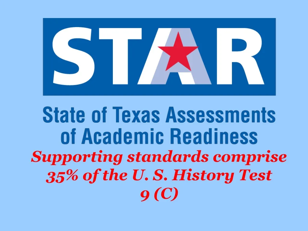 supporting standards comprise