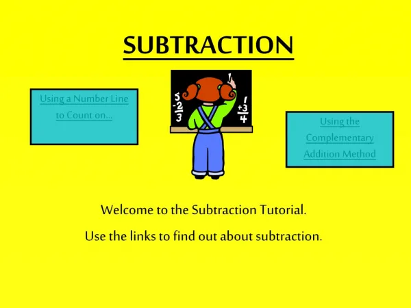 SUBTRACTION