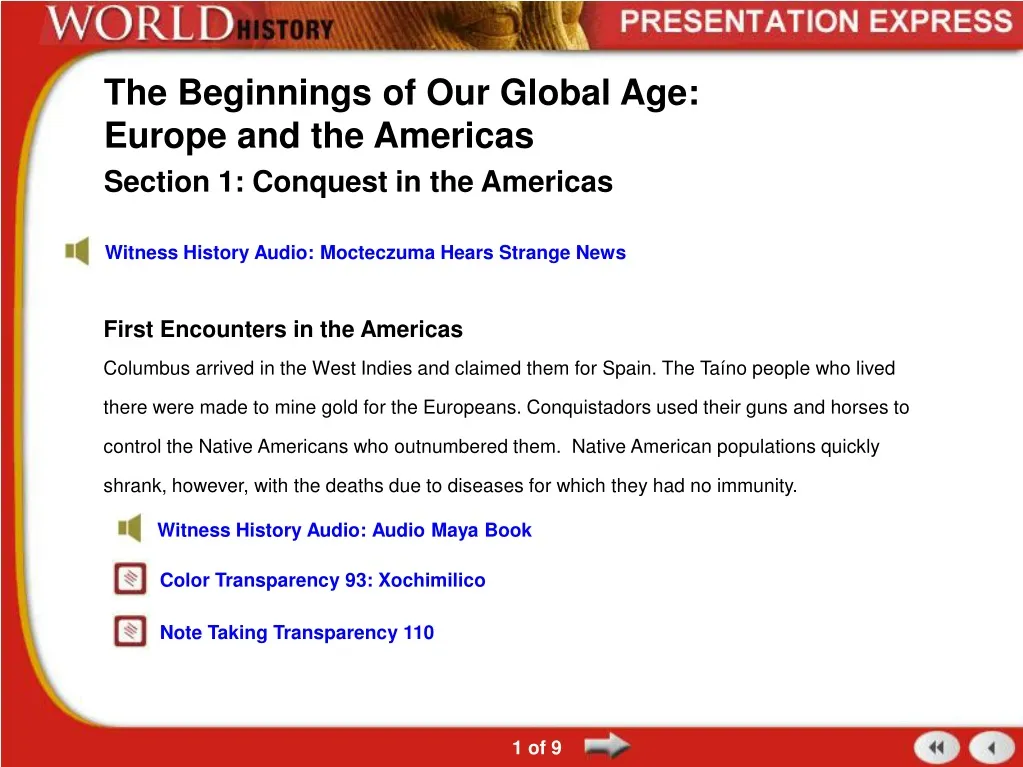 the beginnings of our global age europe and the americas
