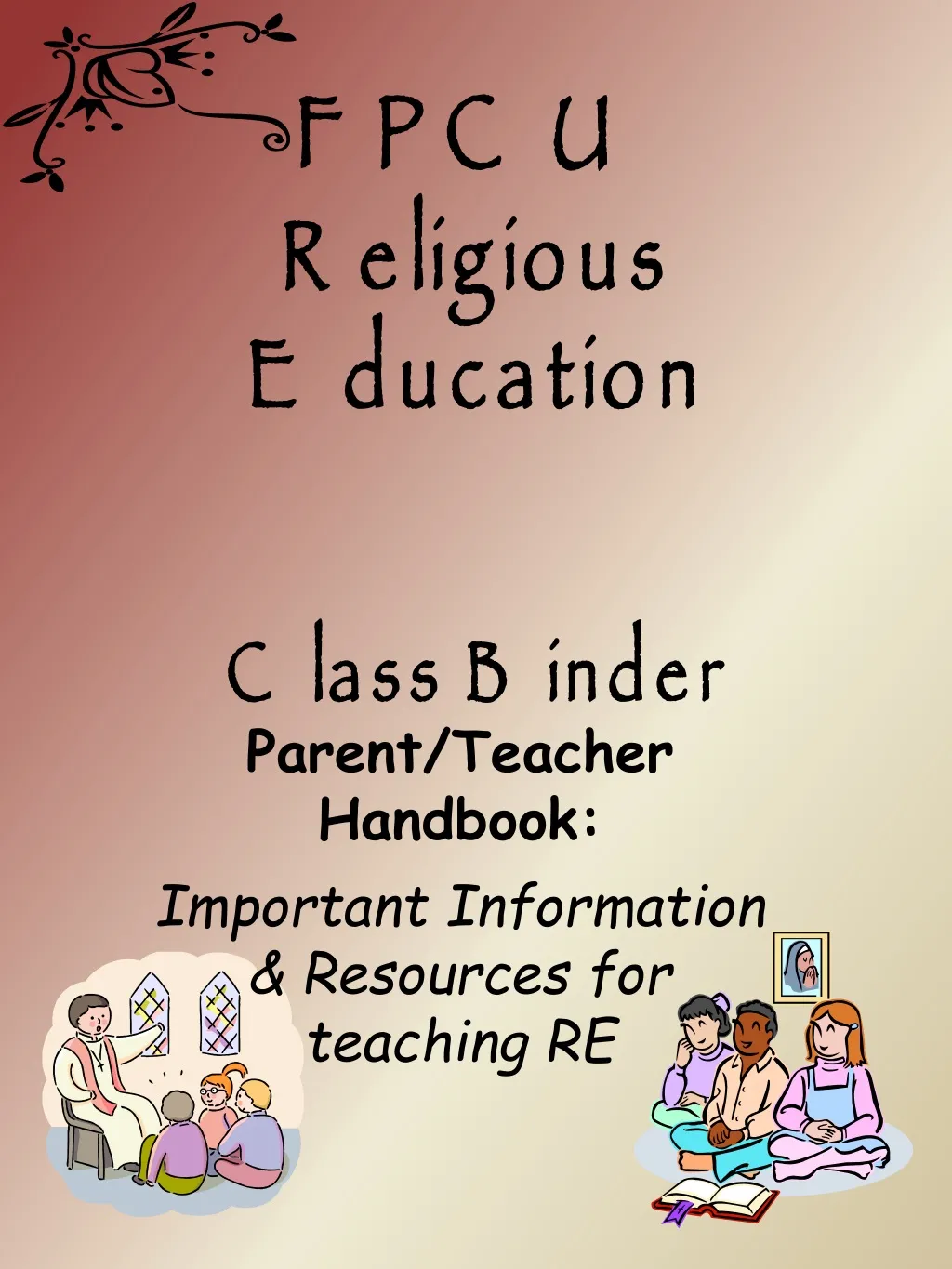 fpcu religious education class binder