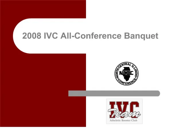2008 IVC All-Conference Banquet