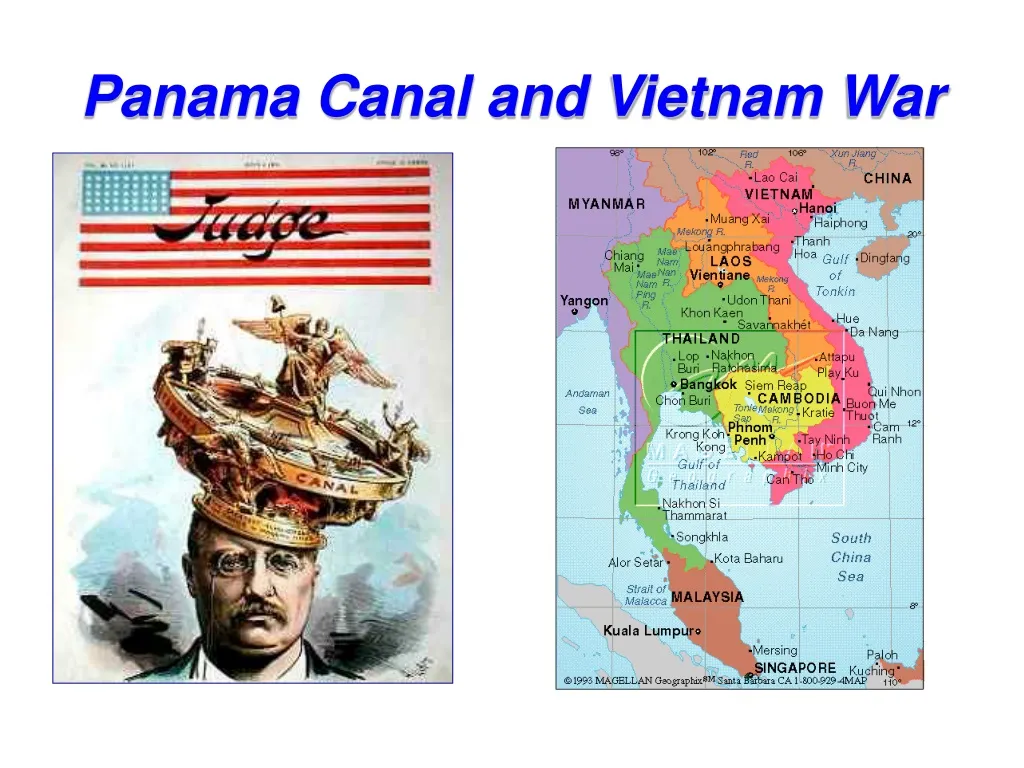 panama canal and vietnam war