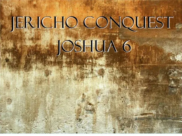Jericho Conquest