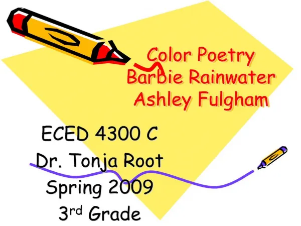 Color Poetry Barbie Rainwater Ashley Fulgham