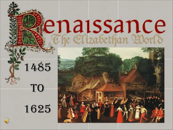 1485 To 1625