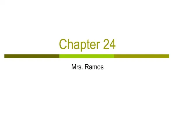 Mrs. Ramos