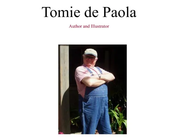 Tomie de Paola