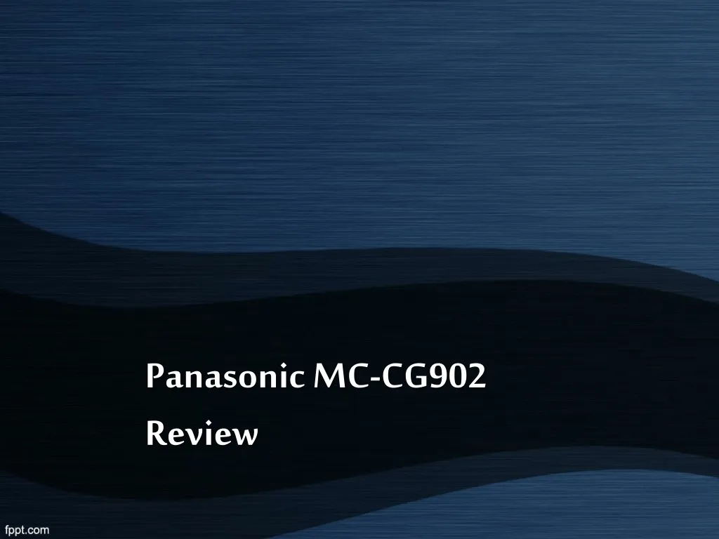 panasonic mc cg902 review