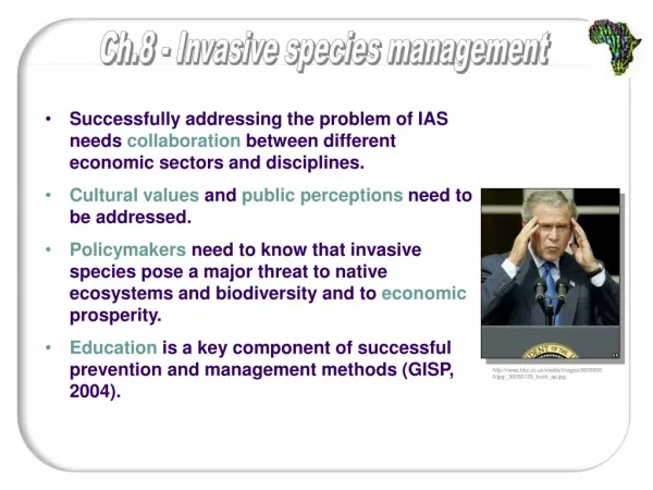 Invasive species management