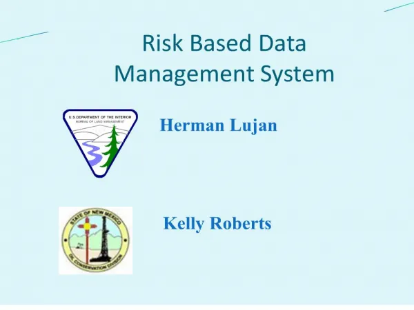 Risk Based Data Management System