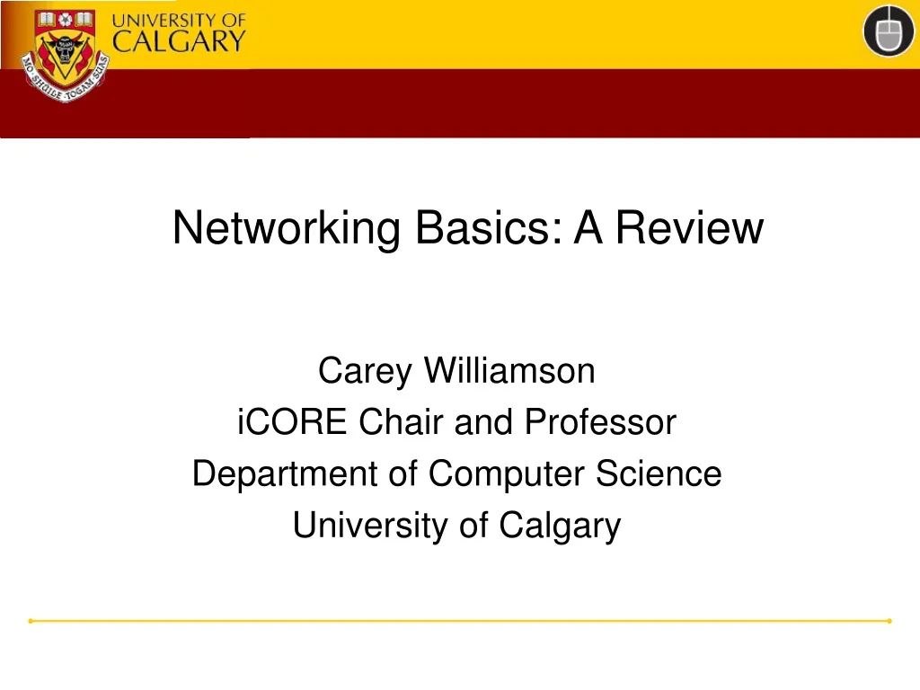 networking basics a review