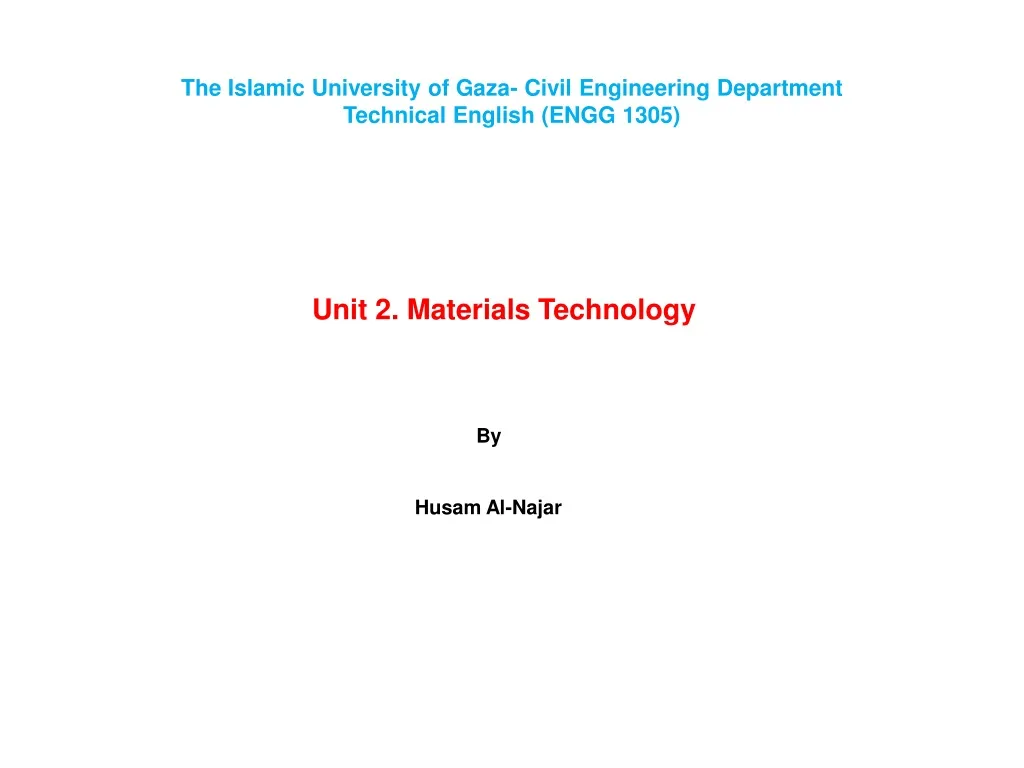 the islamic university of gaza civil engineering