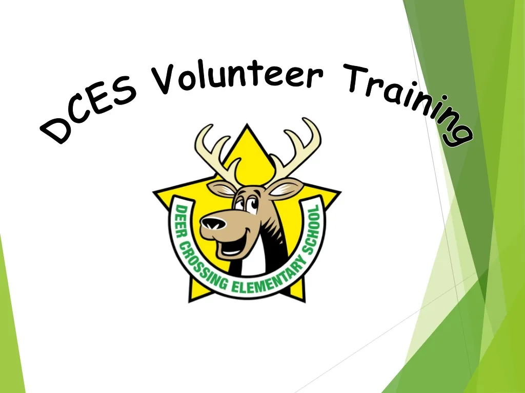 dces volunteer training