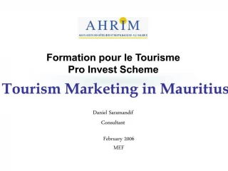 Daniel Saramandif Consultant - slide 1