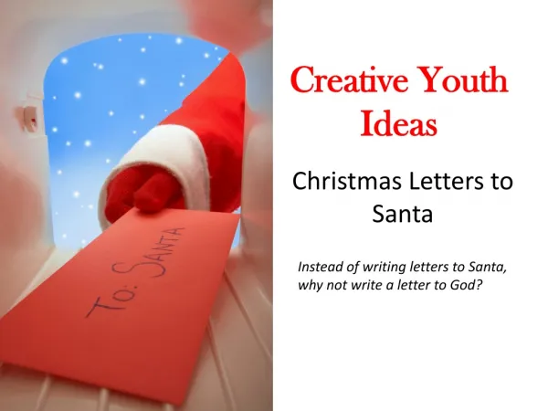 Christmas letters to santa