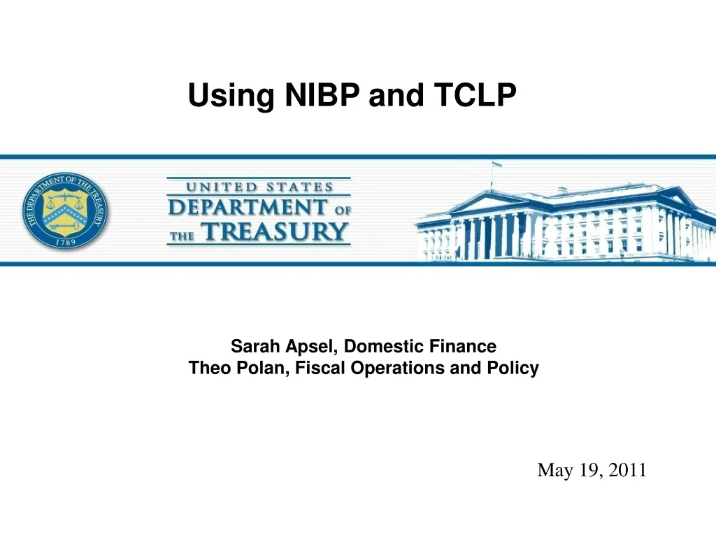 using nibp and tclp