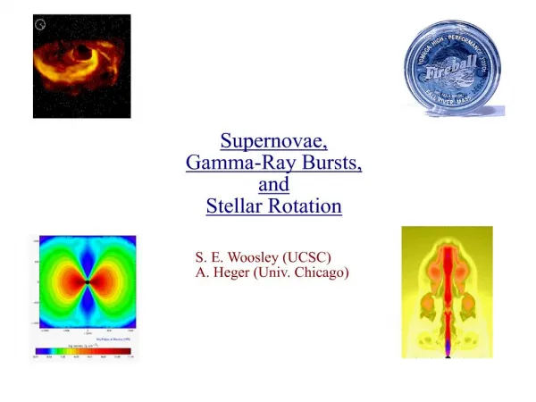 Supernovae, Gamma-Ray Bursts, and Stellar Rotation