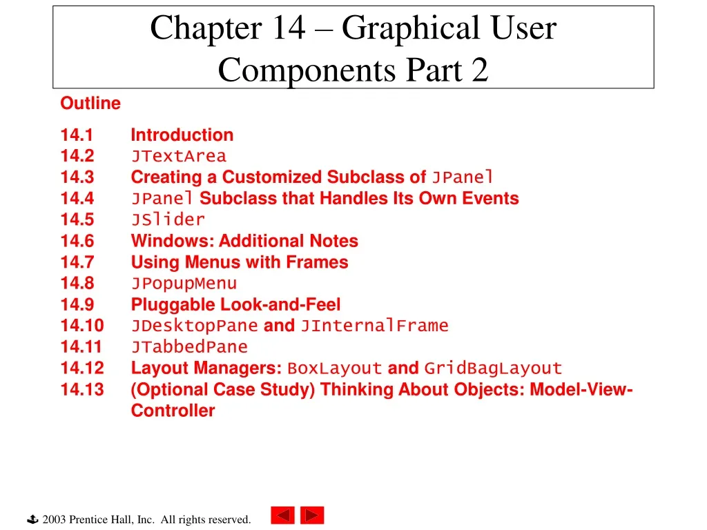 chapter 14 graphical user components part 2