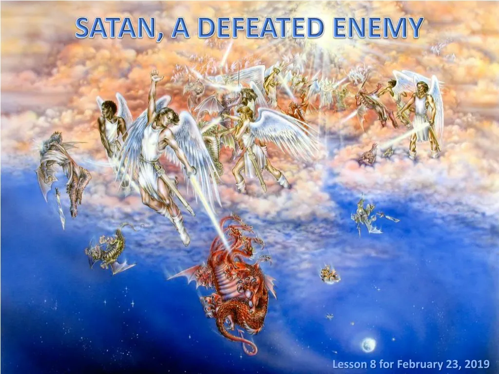 satan a defeated enemy