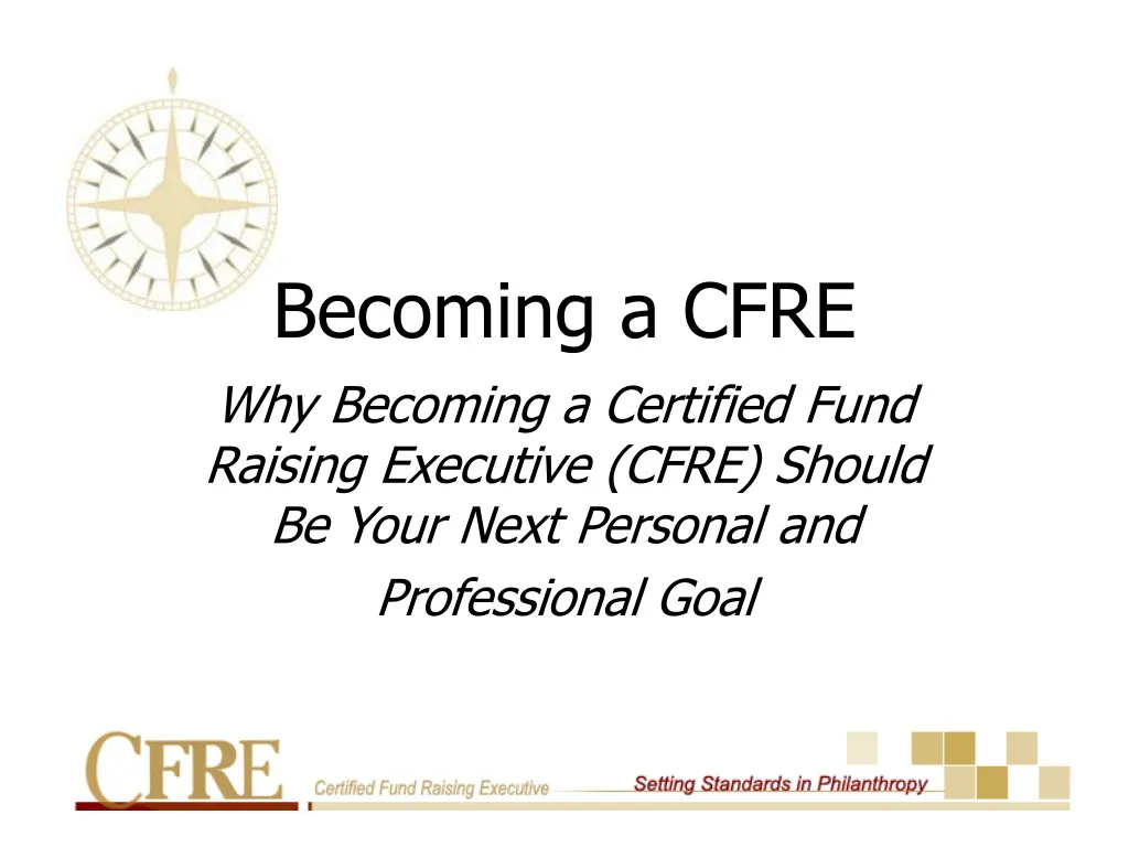 becoming a cfre