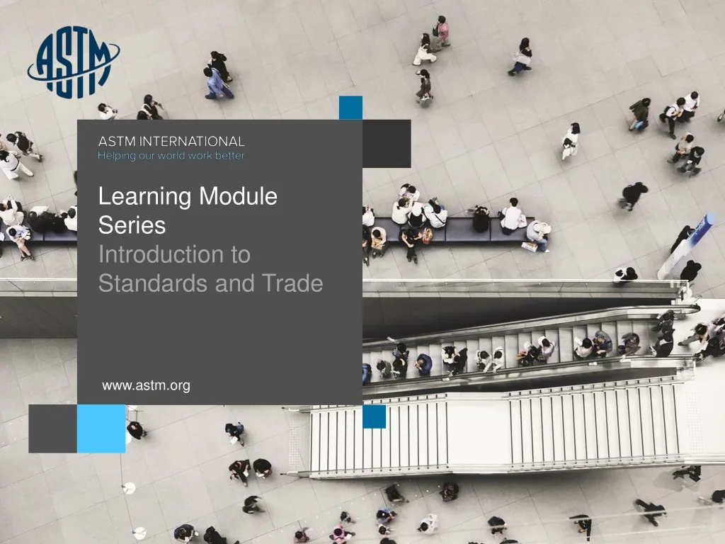 learning module series introduction to standards