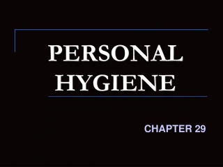 PPT - Personal Hygiene & Grooming PowerPoint Presentation, Free ...