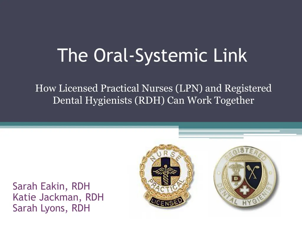 the oral systemic link