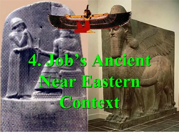 4. Job s Ancient Near Eastern Context