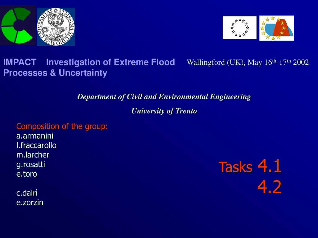 impact investigation of extreme flood processes