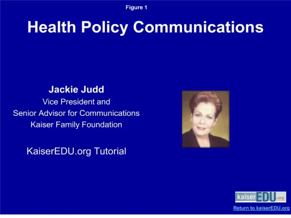Health Policy Communications