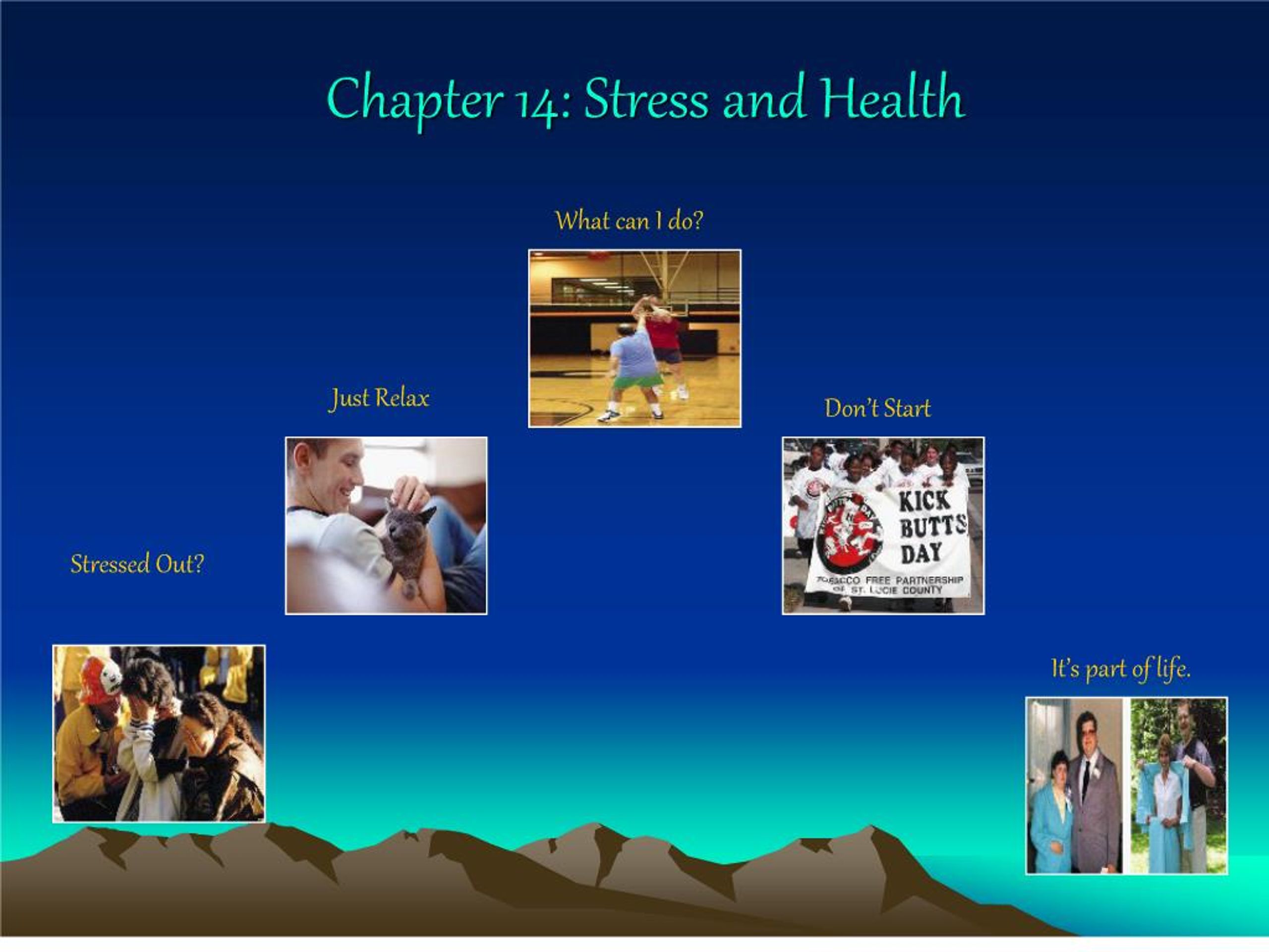 PPT - Chapter 14: Stress and Health PowerPoint Presentation, free ...