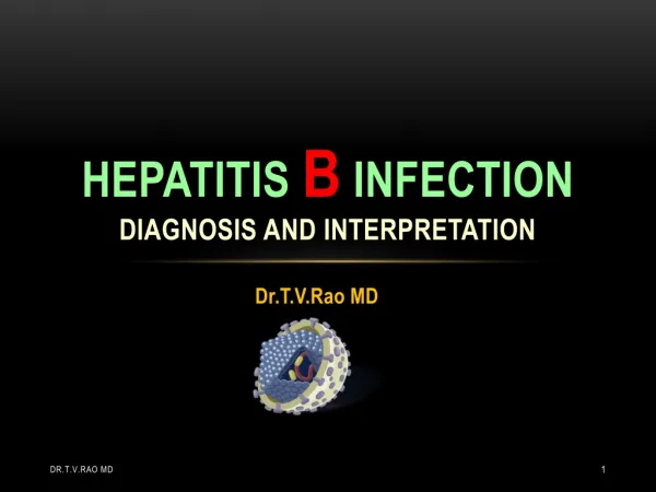 Diagnosis of Hepatitis B
