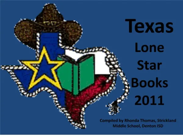 Texas Lone Star Books 2011