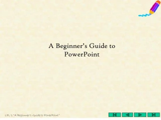 A Beginner - slide 1