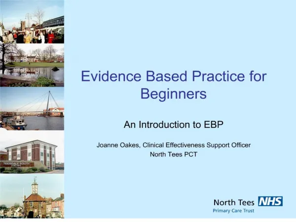 Evidence Based Practice for Beginners