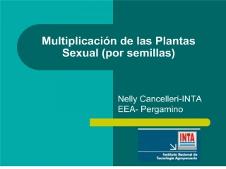 Multiplicaci n de las Plantas Sexual por semillas - slide 1