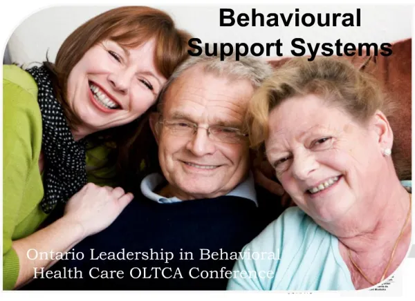 Behavioural Support Systems