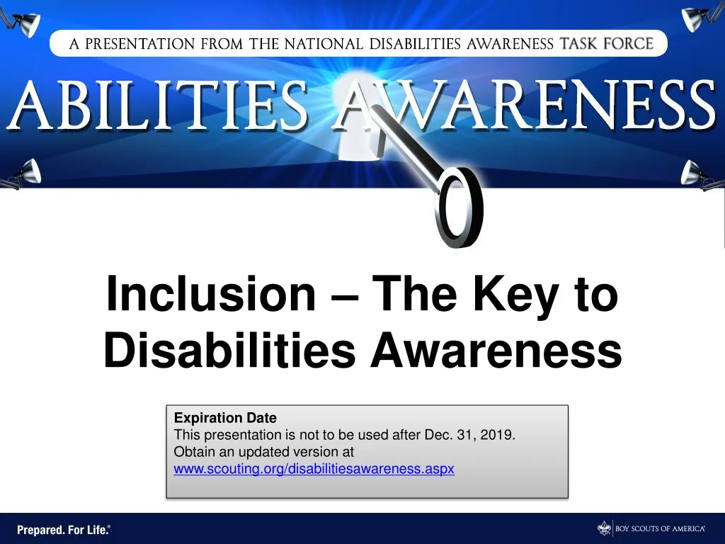 inclusion the key to disabilities awareness