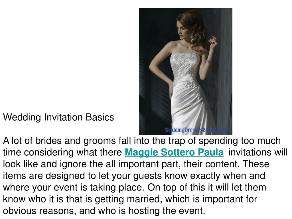 wedding invitation basics a lot of brides