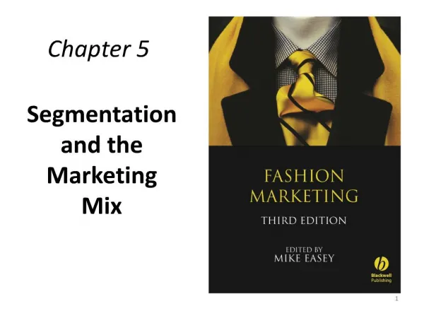 Fashion Marketing Chapter 5