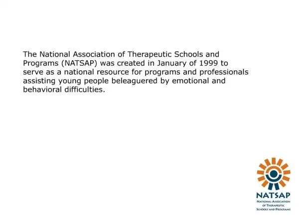 Journal of Therapeutic Schools and Programs JTSP