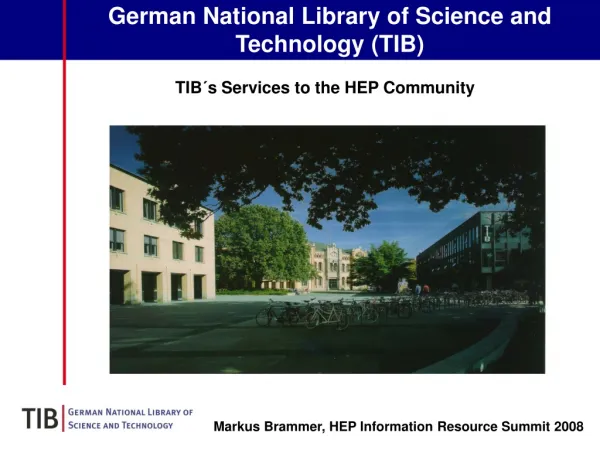 German National Library of Science and Technology (TIB)