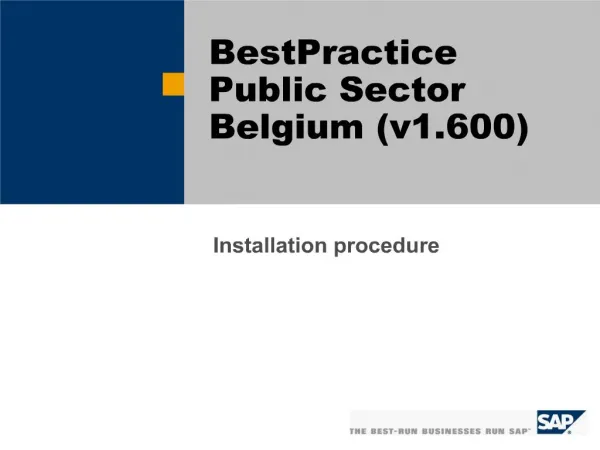 BestPractice Public Sector Belgium v1.600