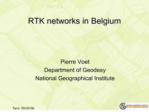 RTK networks in Belgium